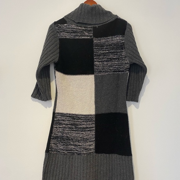 Patchwork Sweater Dress - Picture 3 of 3